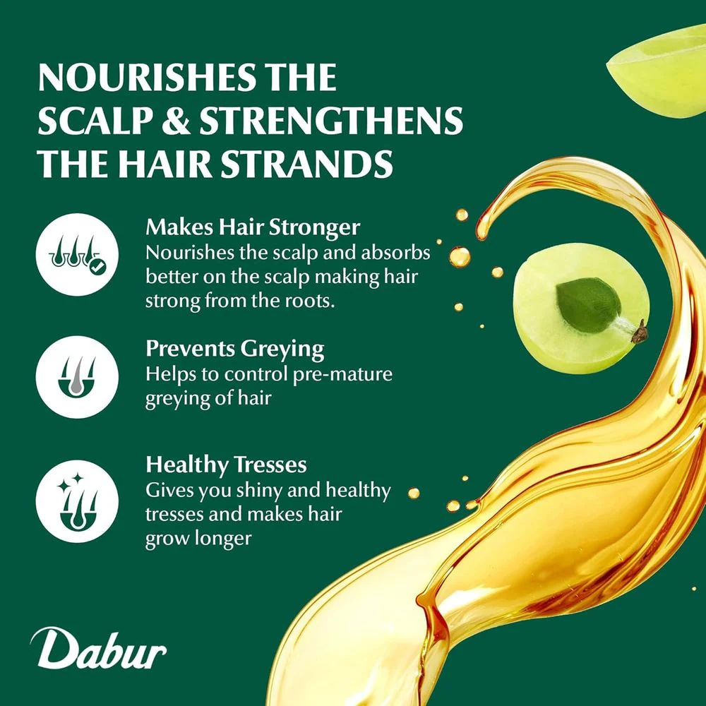 Dabur Amla Hair Oil - Image 6