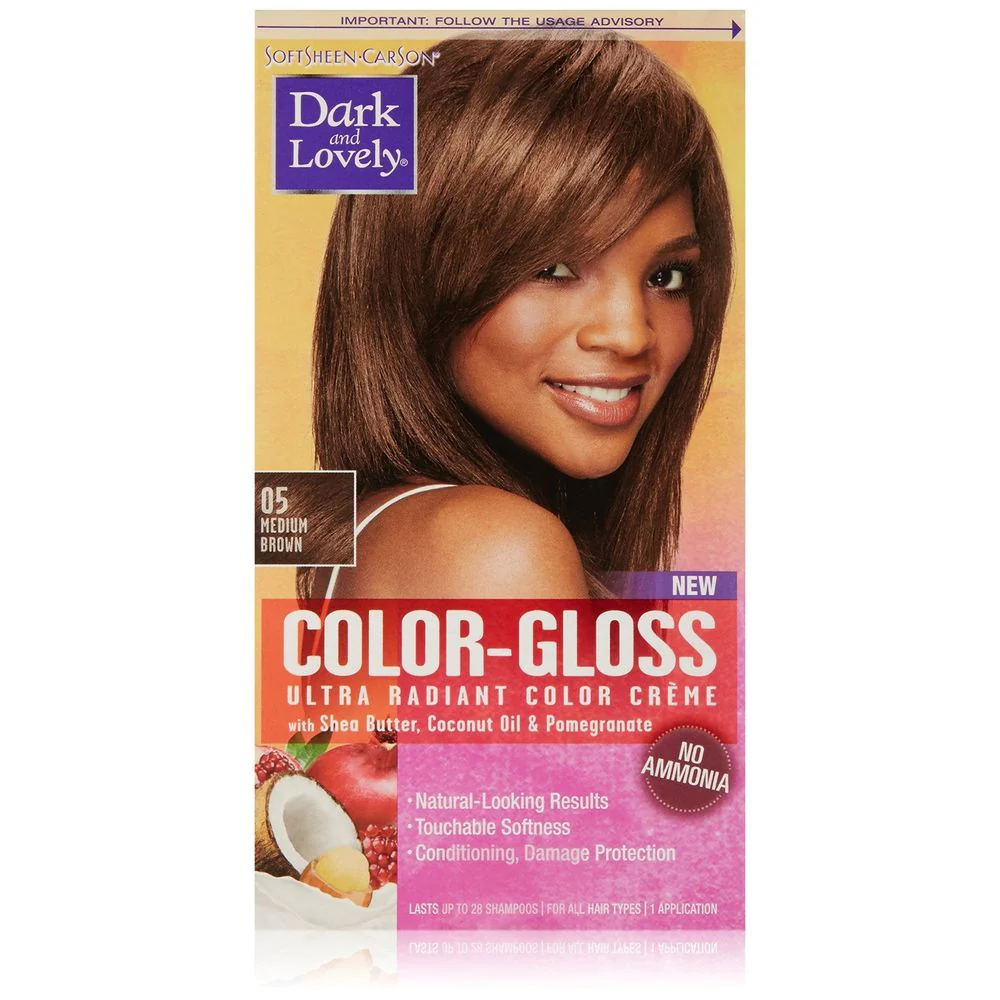 Dark & Lovely Color-Gloss Crème – Medium Brown - Image 2