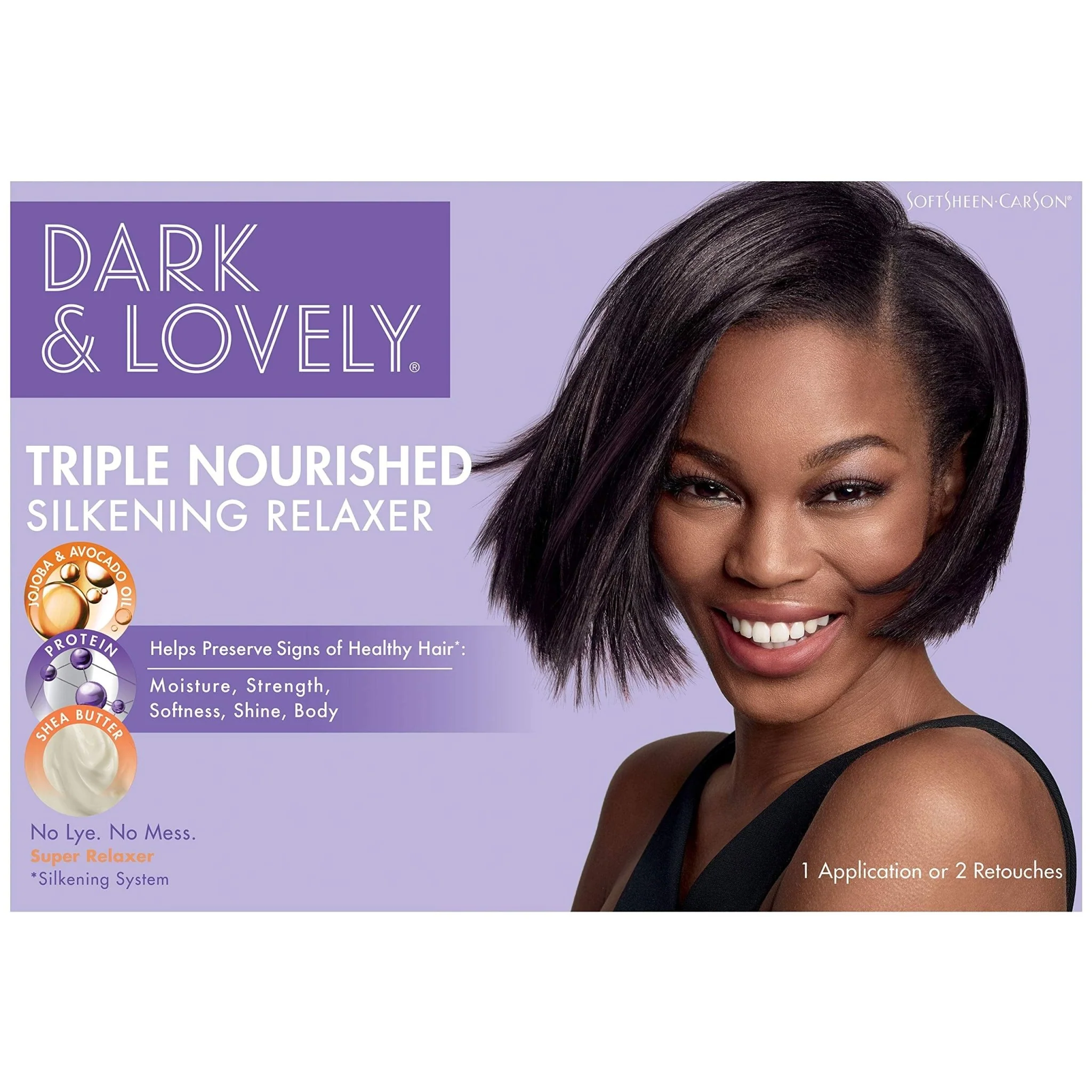 Dark & Lovely Shea Butter Relaxer – Regular & Super - Image 2