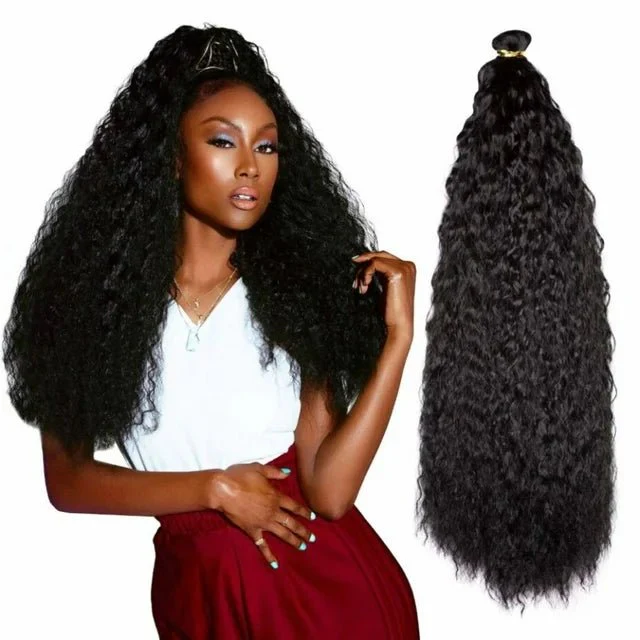 Darling Deep Wave Ponytail Hair Extension Wrap-Around 20"