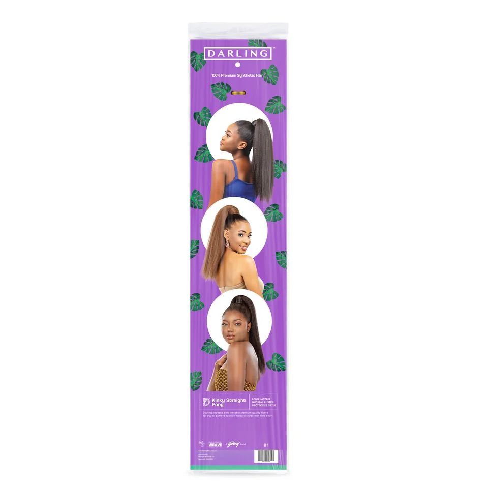 Darling Kinky Straight Wrap Around Ponytail - Image 3