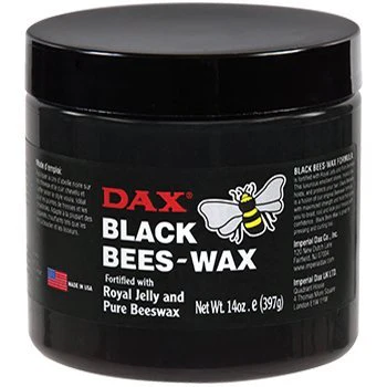 DAX Black Beeswax – Firm Hold Edge – 7.5 oz & 14 oz - Image 4