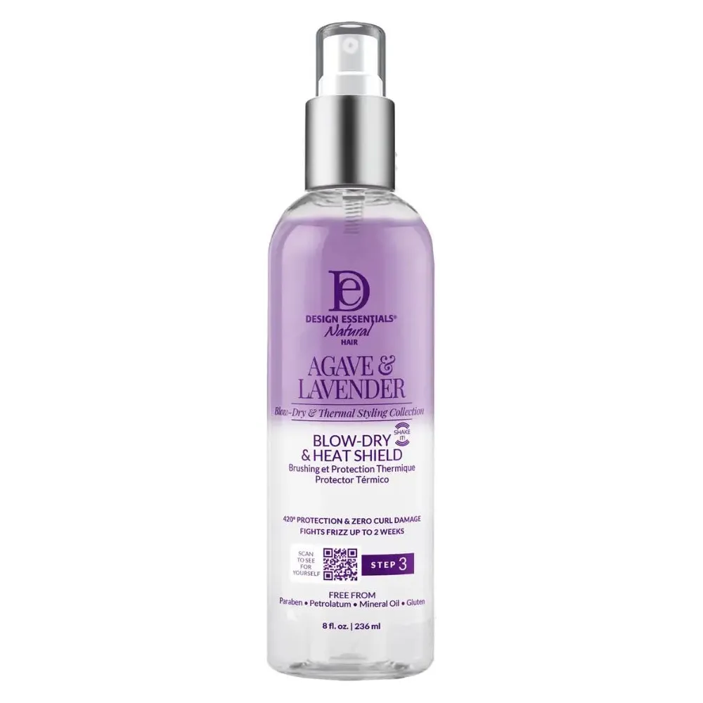 Design Essentials Agave & Lavender Blow-Dry and Heat Shield - 8 oz