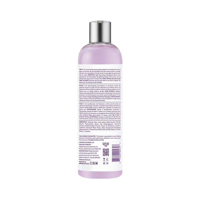 Design Essentials Agave & Lavender Conditioner - 32 oz - Image 2