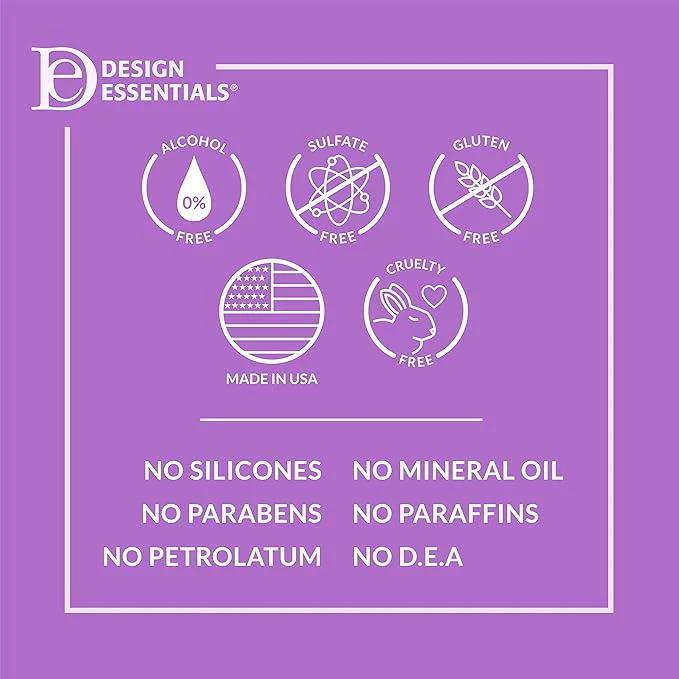 Design Essentials Agave & Lavender Conditioner - 32 oz - Image 4