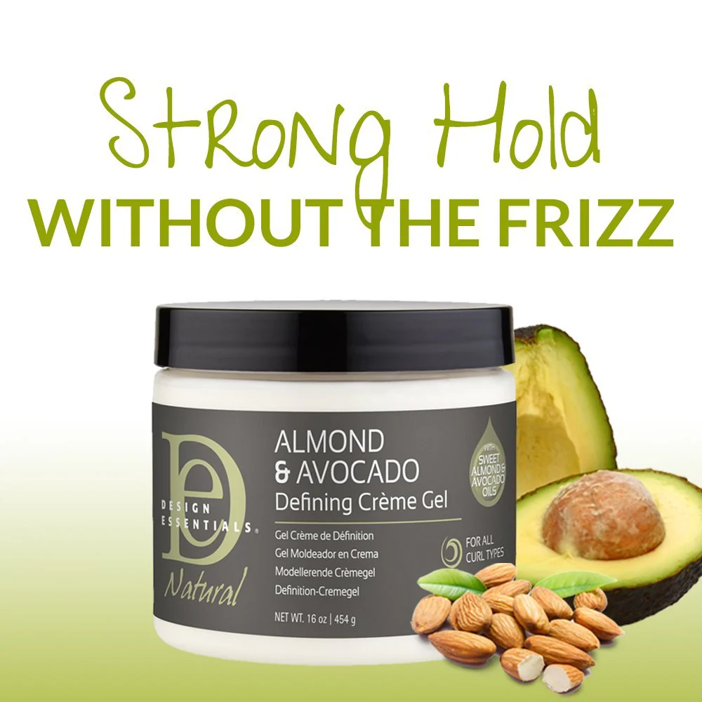 Design Essentials Almond & Avocado Defining Crème Gel - 16 oz