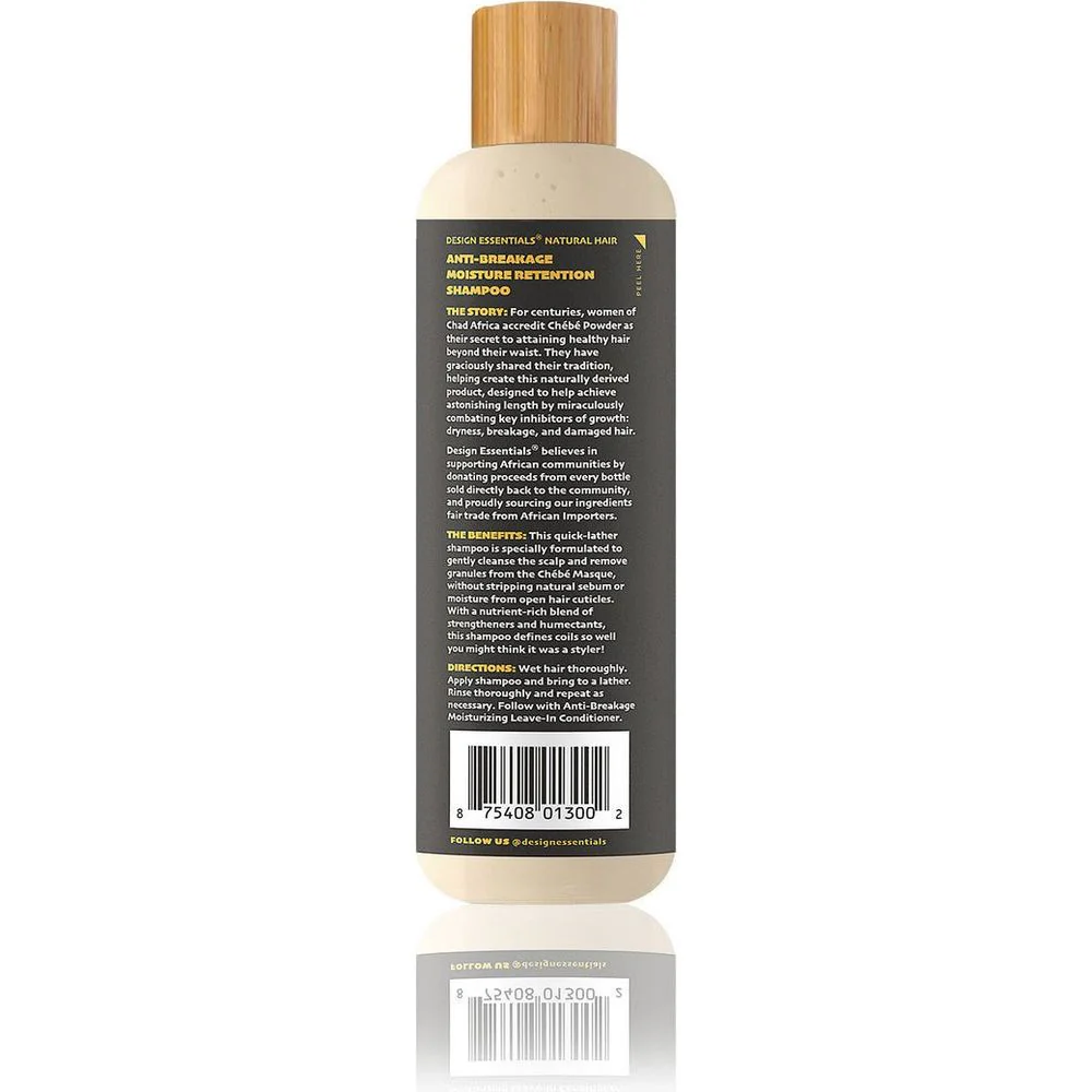 Design Essentials Chebe Anti-Breakage Moisture Retention Shampoo - 12 oz - Image 2