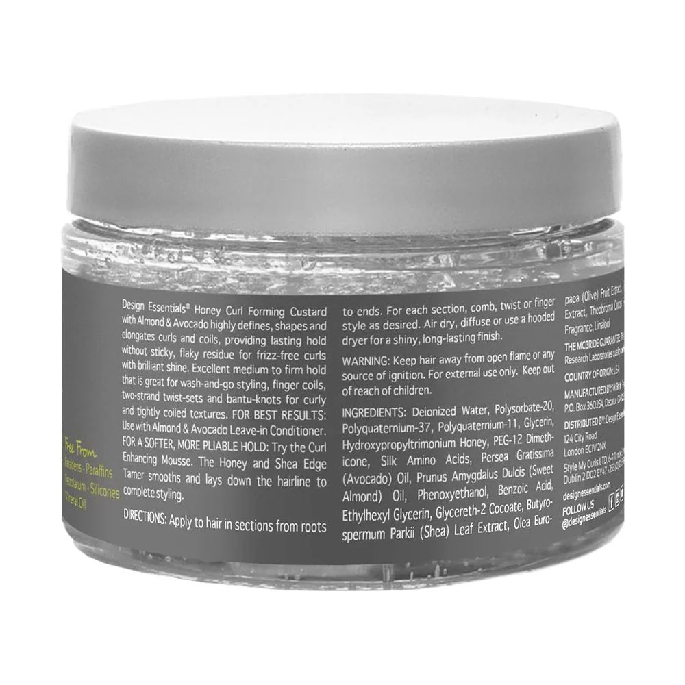 Design Essentials Honey Curl Forming Custard – 12 oz - Image 2