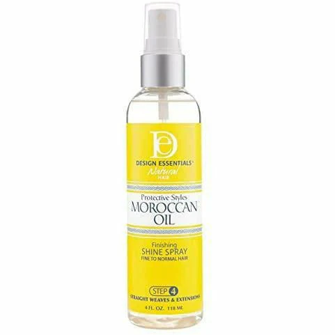Design Essentials Moroccan Oil Shine Spray – 4 oz