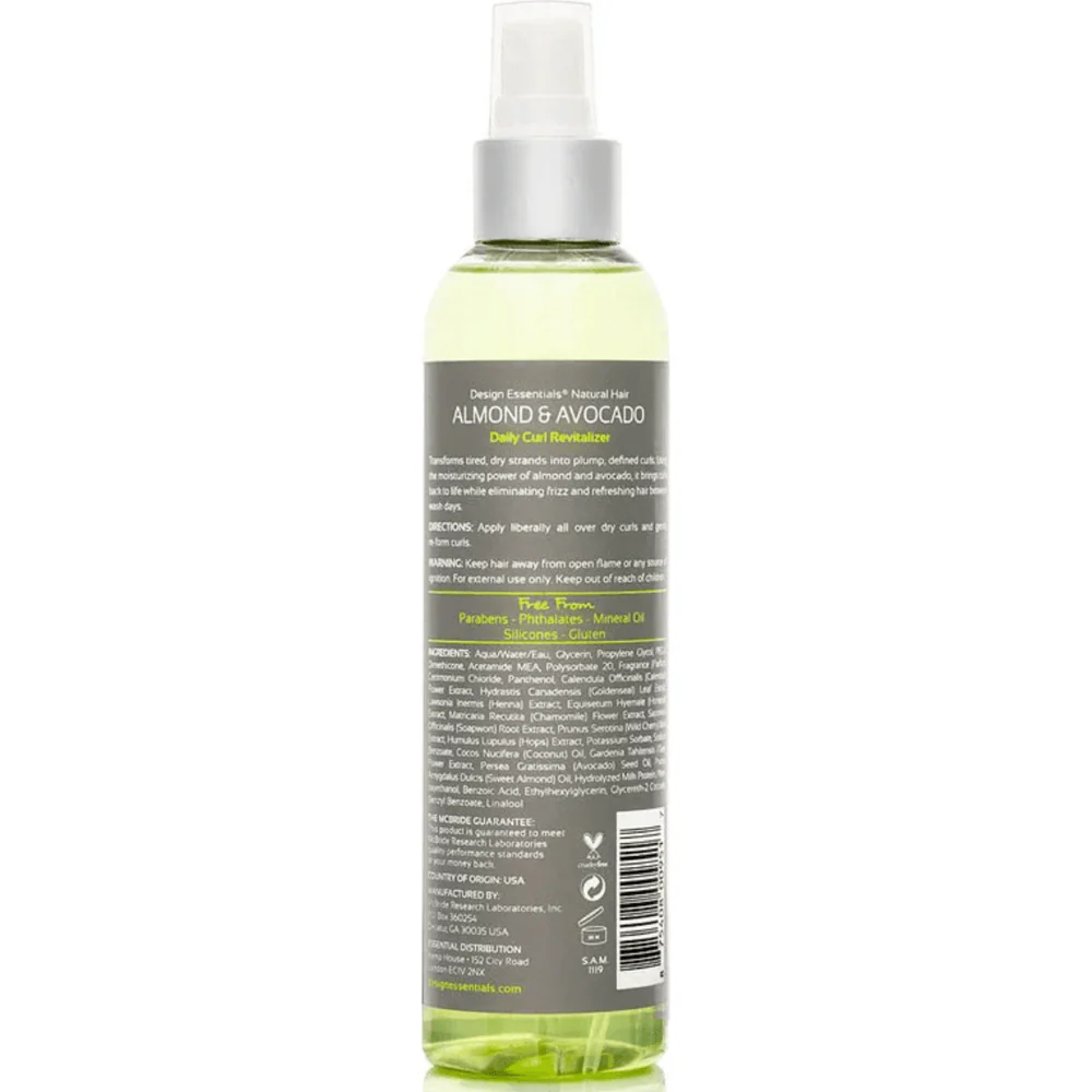 Design Essentials Natural Almond & Avocado Daily Curl Revitalizer - 8 oz - Image 2