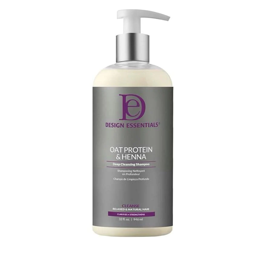 Design Essentials Oat Protein & Henna Cleansing Shampoo β 32 oz