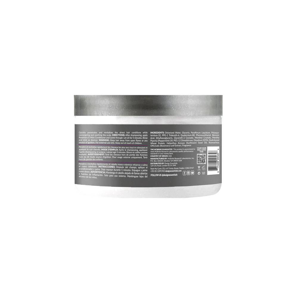 Design Essentials Rosemary & Mint Moisturizing Conditioner - Image 2