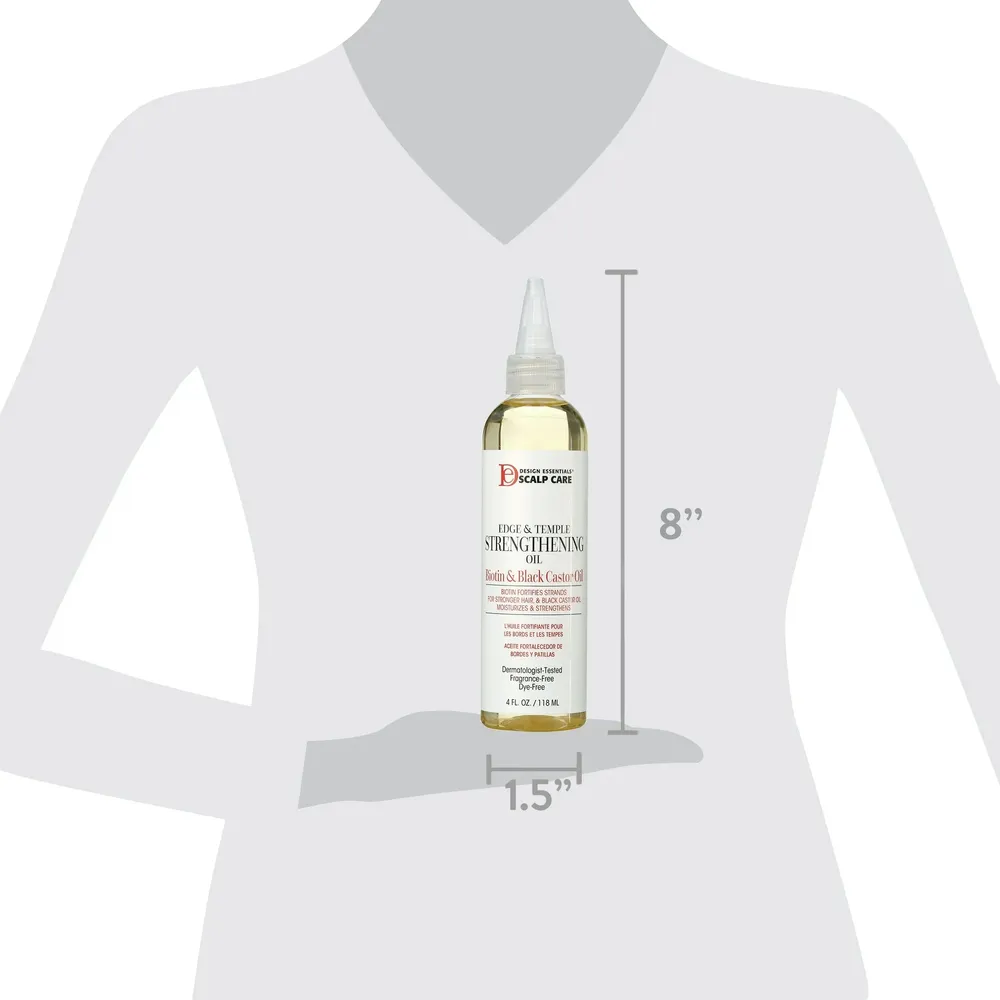Design Essentials Scalp & Skin Hair Oil with Biotin - 4 oz - Image 6