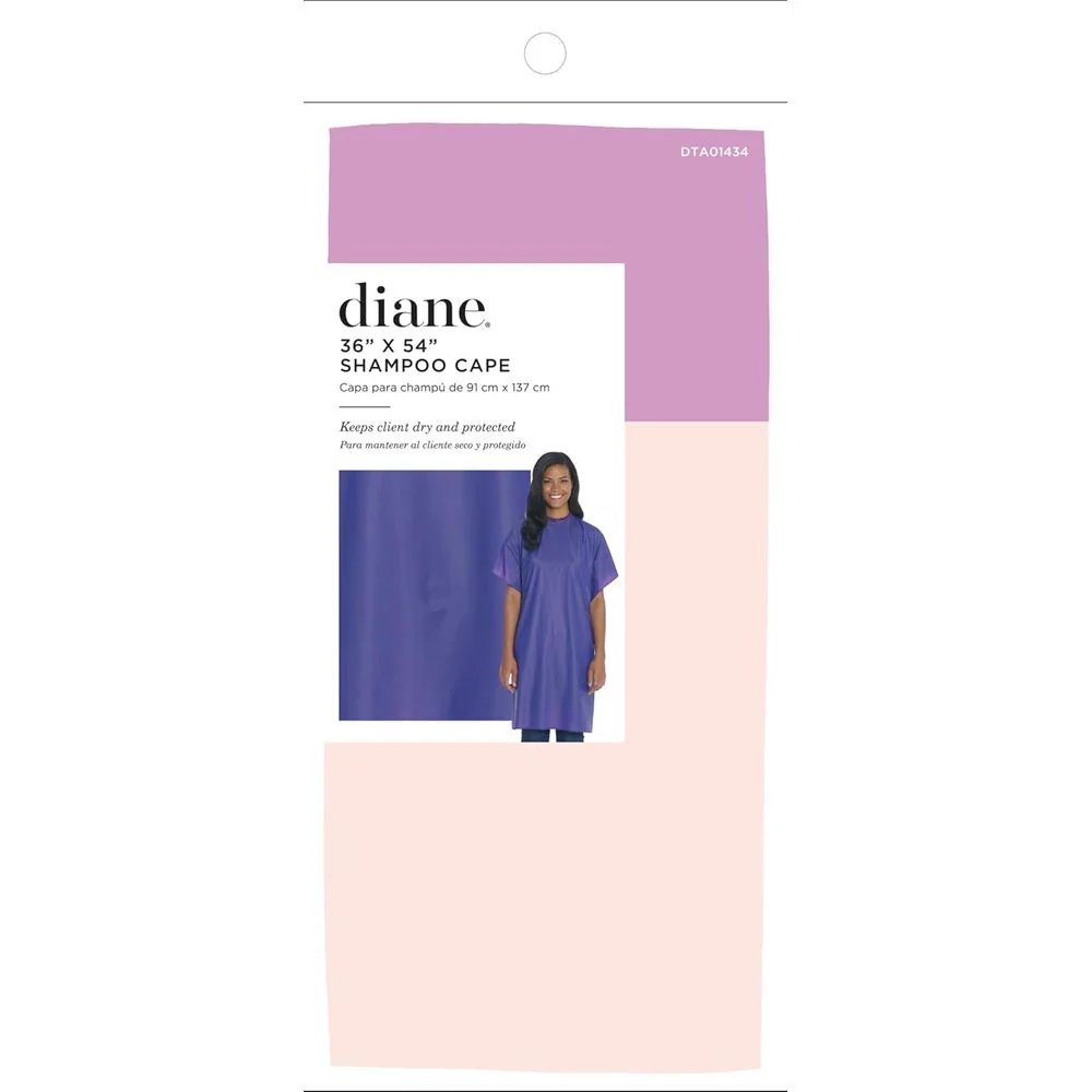 Diane Shampoo Cape – Water-Resistant, Lightweight Salon Cape - Image 2