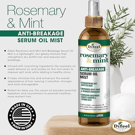Difeel Biotin Anti-Breakage Serum Oil Mist 8 oz - Image 10