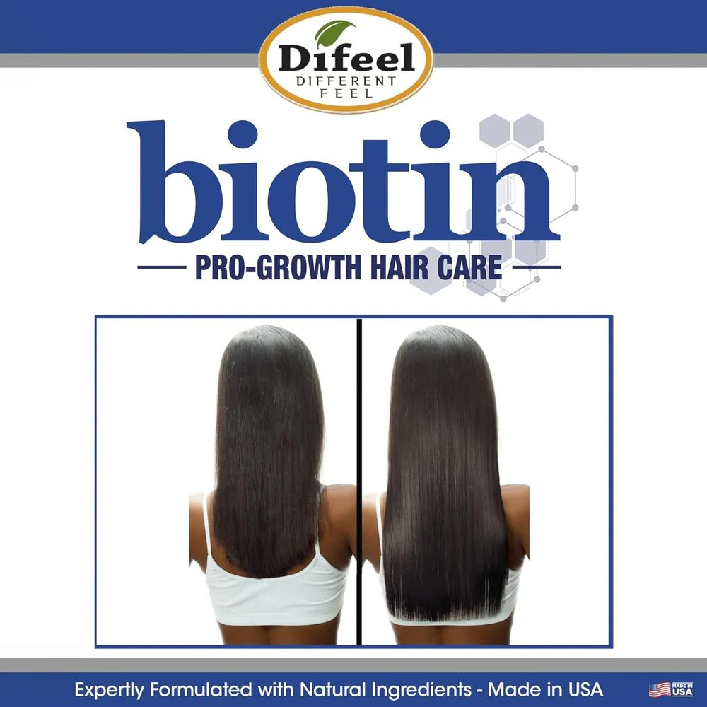 Difeel Biotin Anti-Breakage Serum Oil Mist 8 oz - Image 6