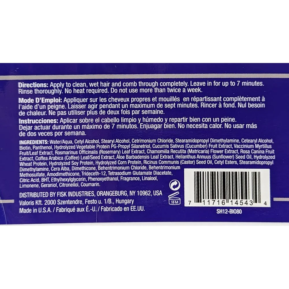 Difeel Biotin Pro Growth Hair Mask – 12 oz - Image 2