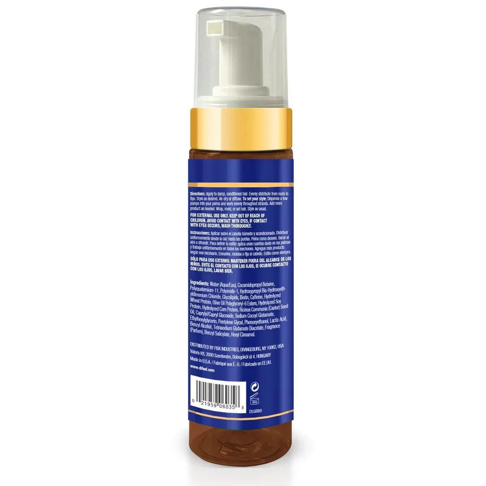Difeel Foaming Hair Mousse โ 8 oz - Image 2