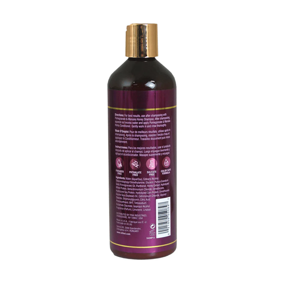 Difeel Pomegranate & Manuka Honey Sulfate-Free Conditioner –12 oz - Image 2