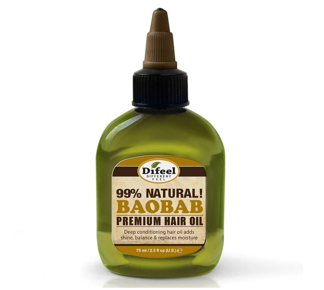Difeel Premium Hair Oil 99% Natural Blend - 2.5 oz - Image 2
