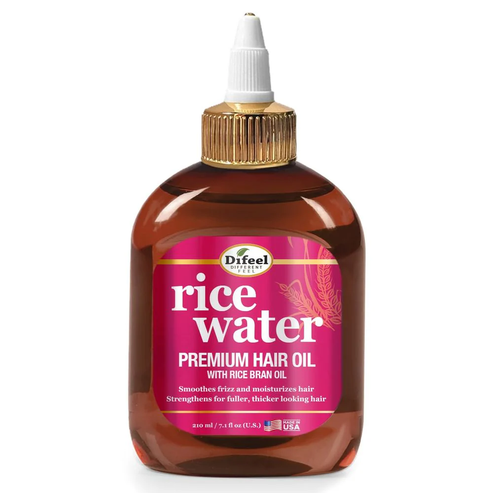 Difeel Rice Water Premium Hair Oil – 2.5oz - Image 2