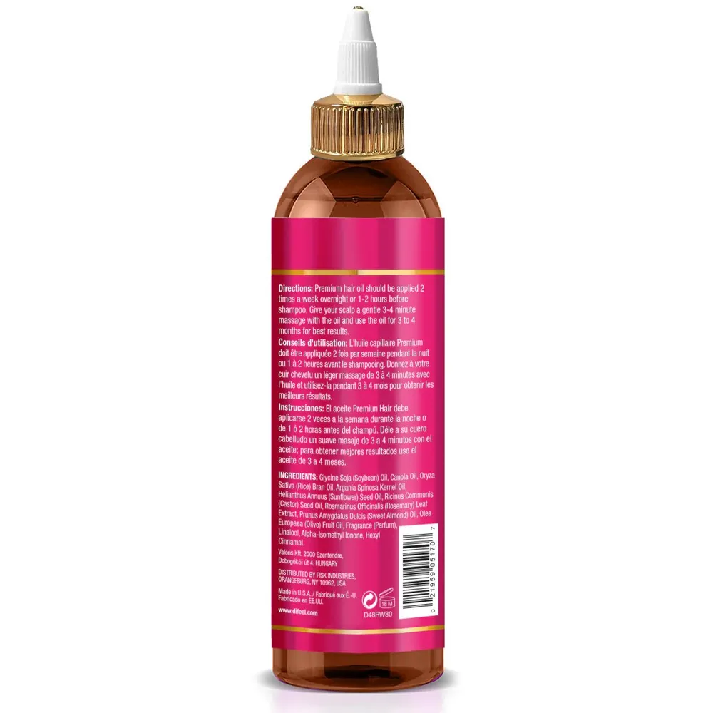 Difeel Rice Water Premium Hair Oil β 8 oz - Image 2