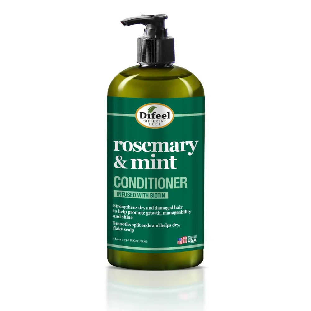Difeel Rosemary & Mint Strengthening Shampoo & Conditioner with Biotin - Image 4