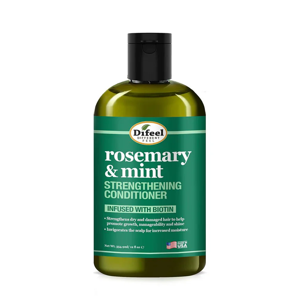 Difeel Rosemary & Mint Strengthening Shampoo & Conditioner with Biotin - Image 7