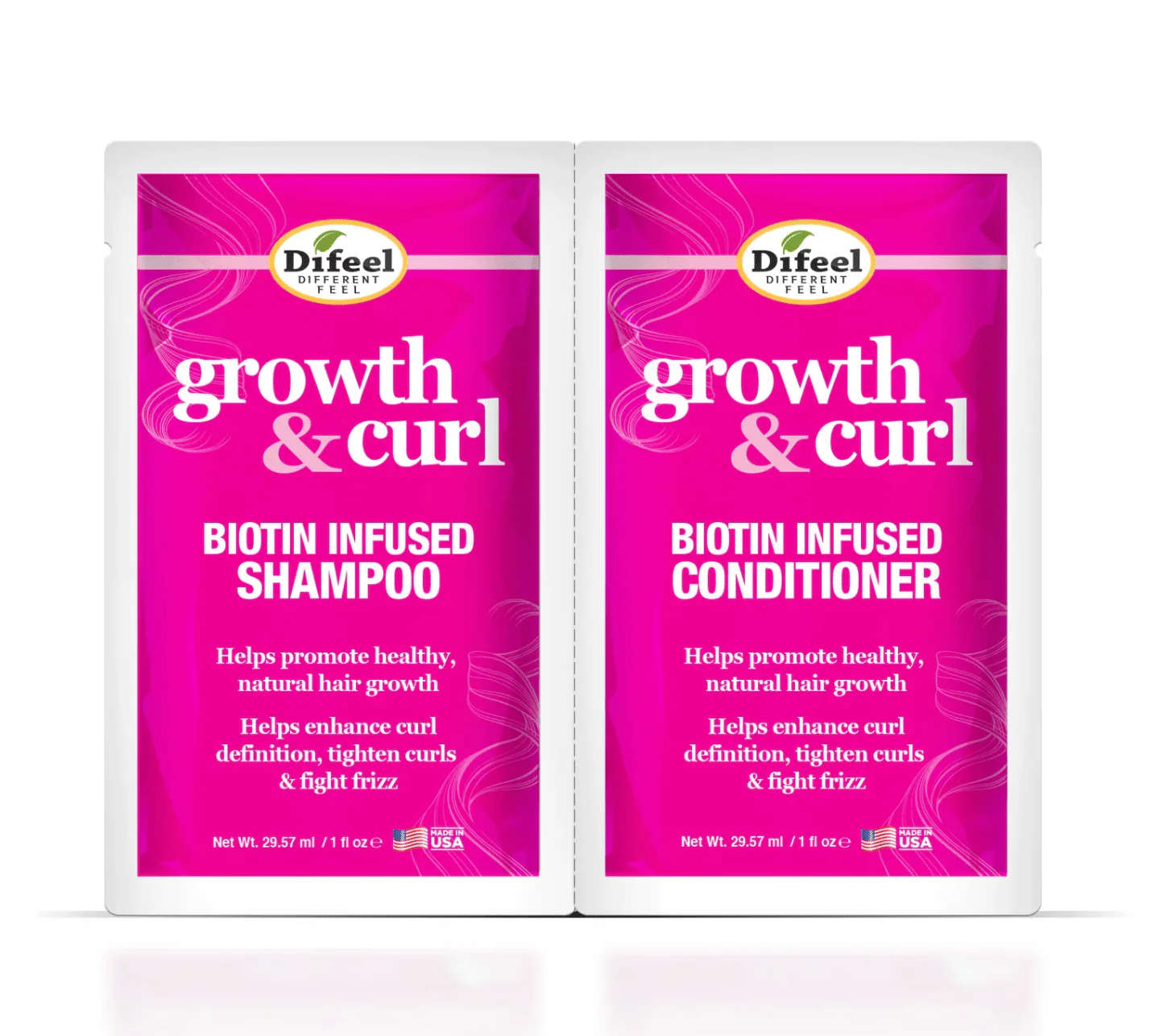 Difeel Shampoo & Conditioner Combo Packet – 2oz - Image 3
