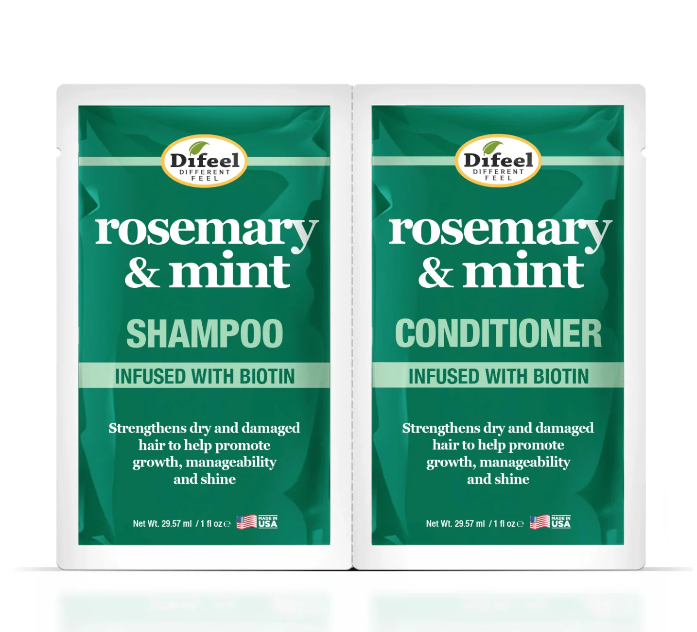 Difeel Shampoo & Conditioner Combo Packet – 2oz - Image 5