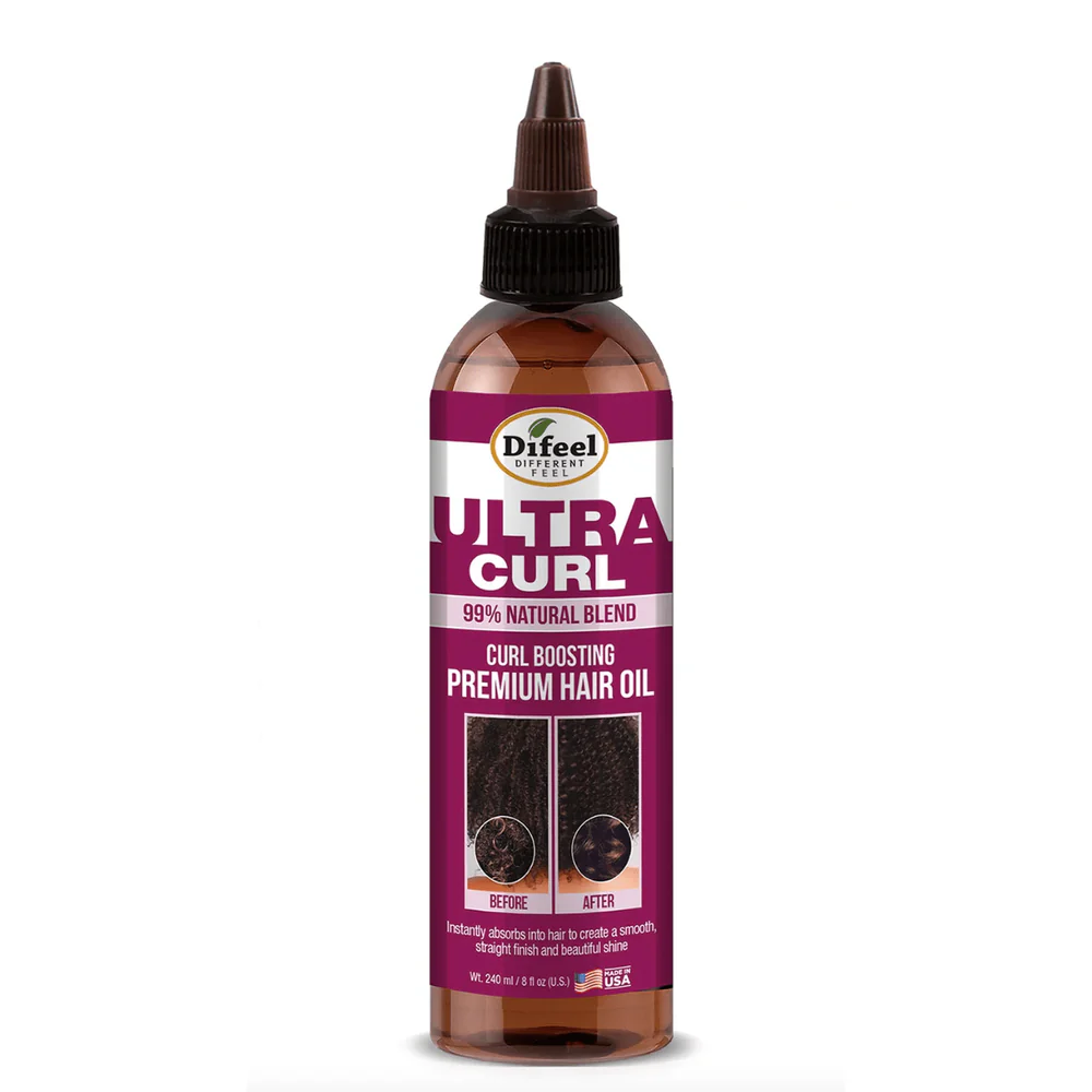 Difeel Ultra Curl Boosting Premium Hair Oil โ 8 oz