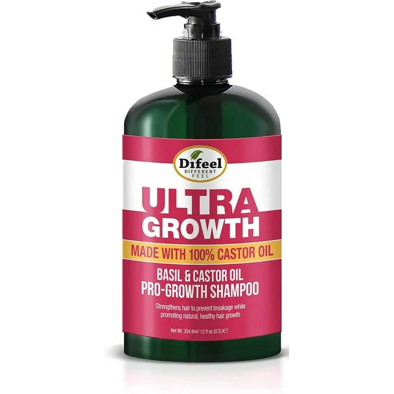 Difeel Ultra Curl & Growth Shampoos – 12 oz Each - Image 2