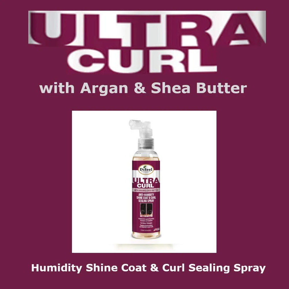 Difeel Ultra Curl Sealing Spray β Humidity-Proof Hair Treatment β 8 oz - Image 2