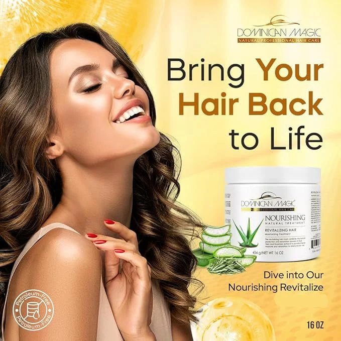 Dominican Magic Hair Styling Gel - 16 oz - Image 3