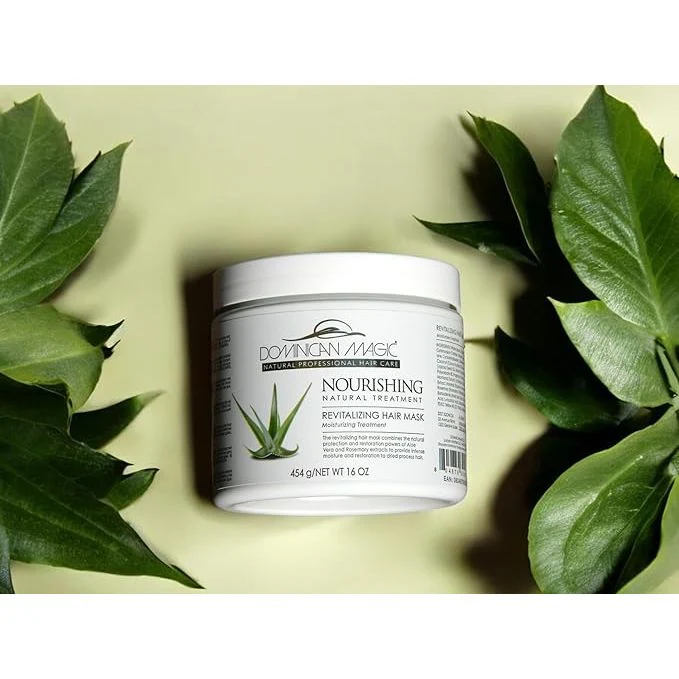 DOMINICAN MAGIC Nourishing Revitalizing Hair Mask with Aloe Vera - 16 oz