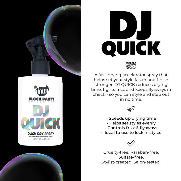 Doux Block Party DJ Quick Dry Spray - 8oz - Image 4