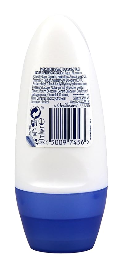 Dove Original Anti-Perspirant Deodorant – 50ml - Image 2