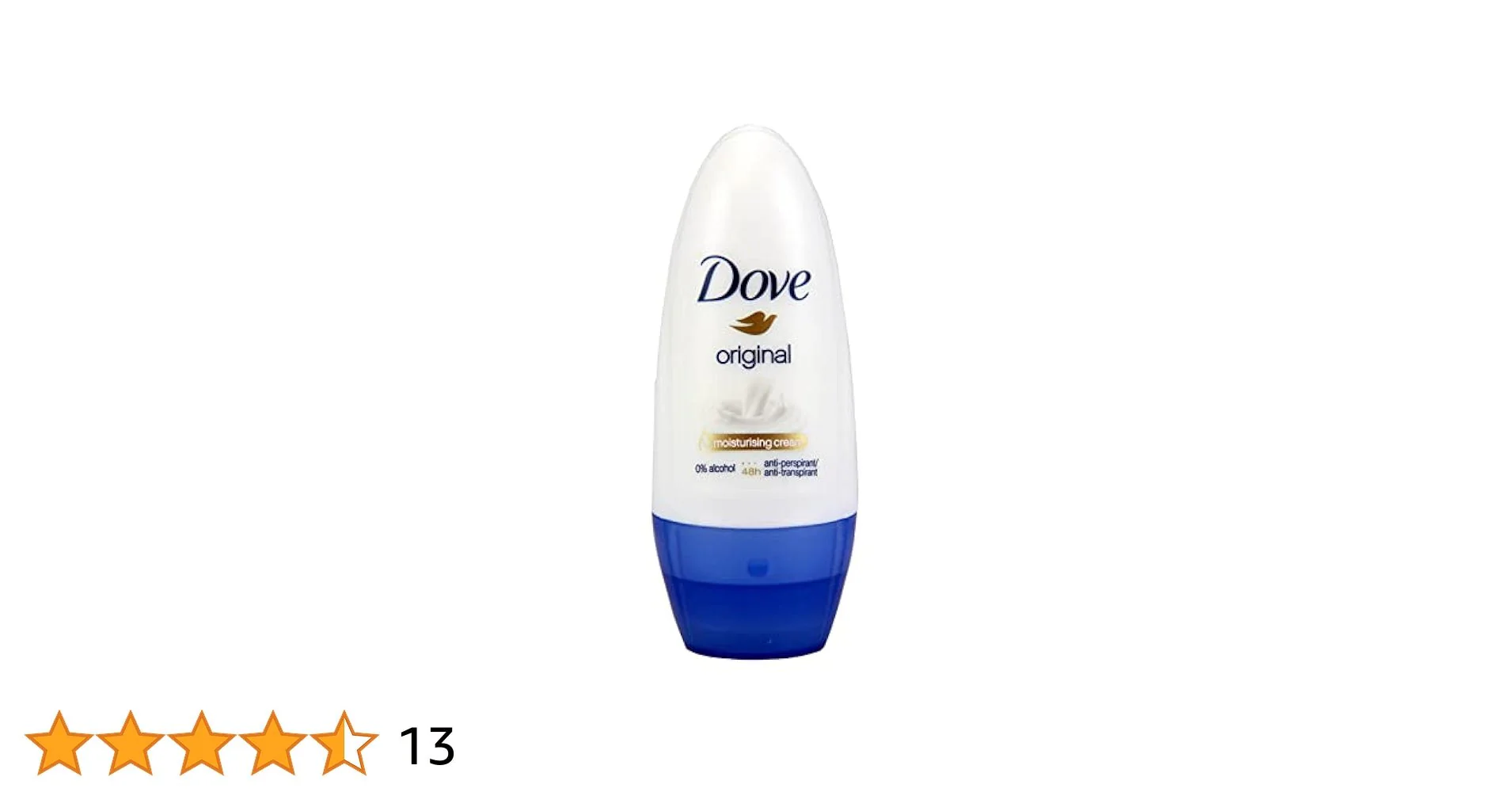 Dove Original Anti-Perspirant Deodorant – 50ml - Image 3