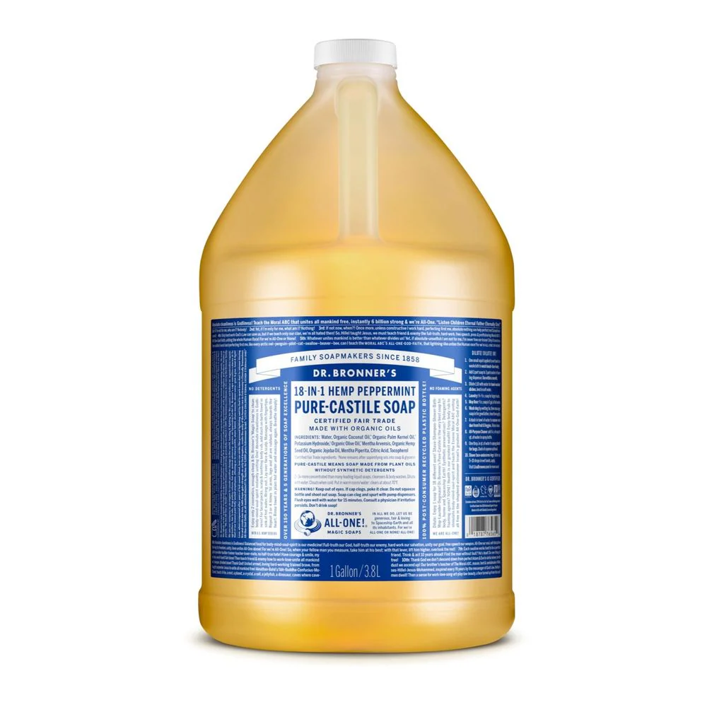 Dr. Bronner’s Pure-Castile Liquid Soap – 1 Gallon - Image 2
