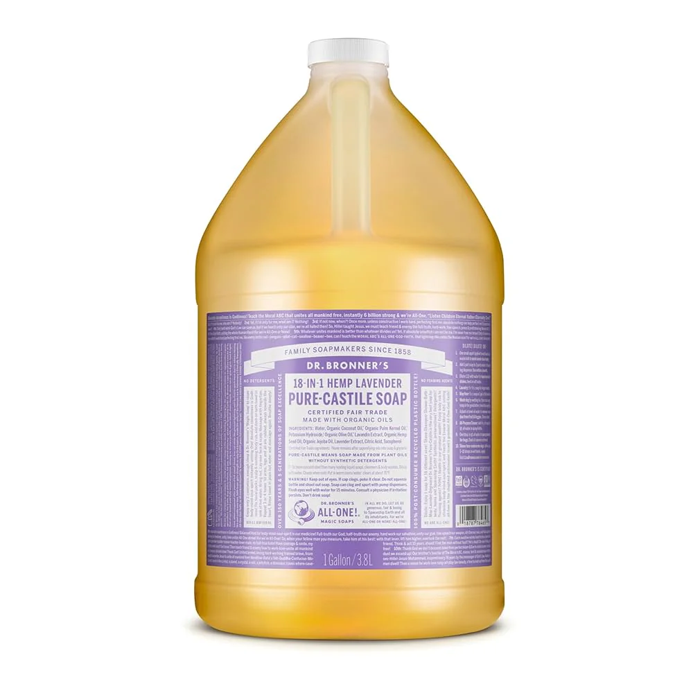 Dr. Bronner’s Pure-Castile Liquid Soap – 1 Gallon - Image 3