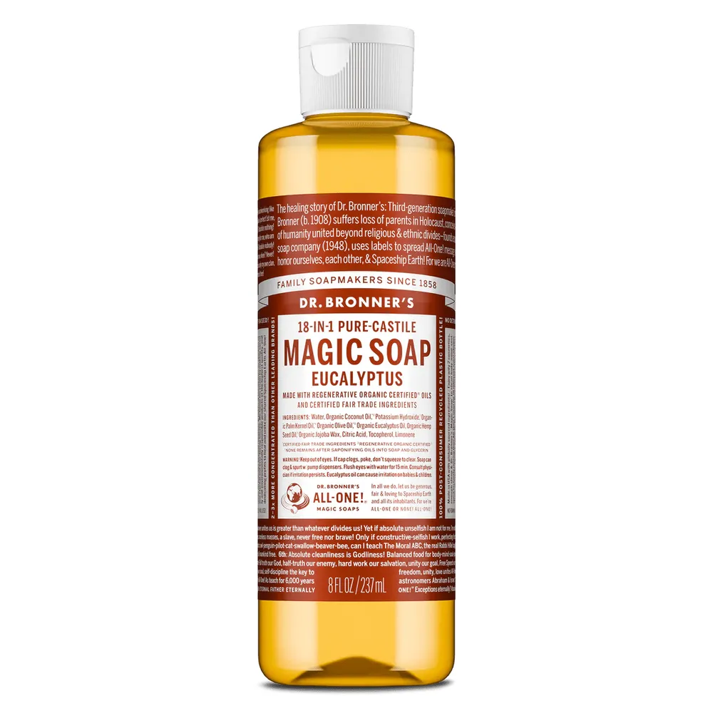 Dr. Bronner’s Pure-Castile Liquid Soap Variety Pack - 8 oz - Image 5
