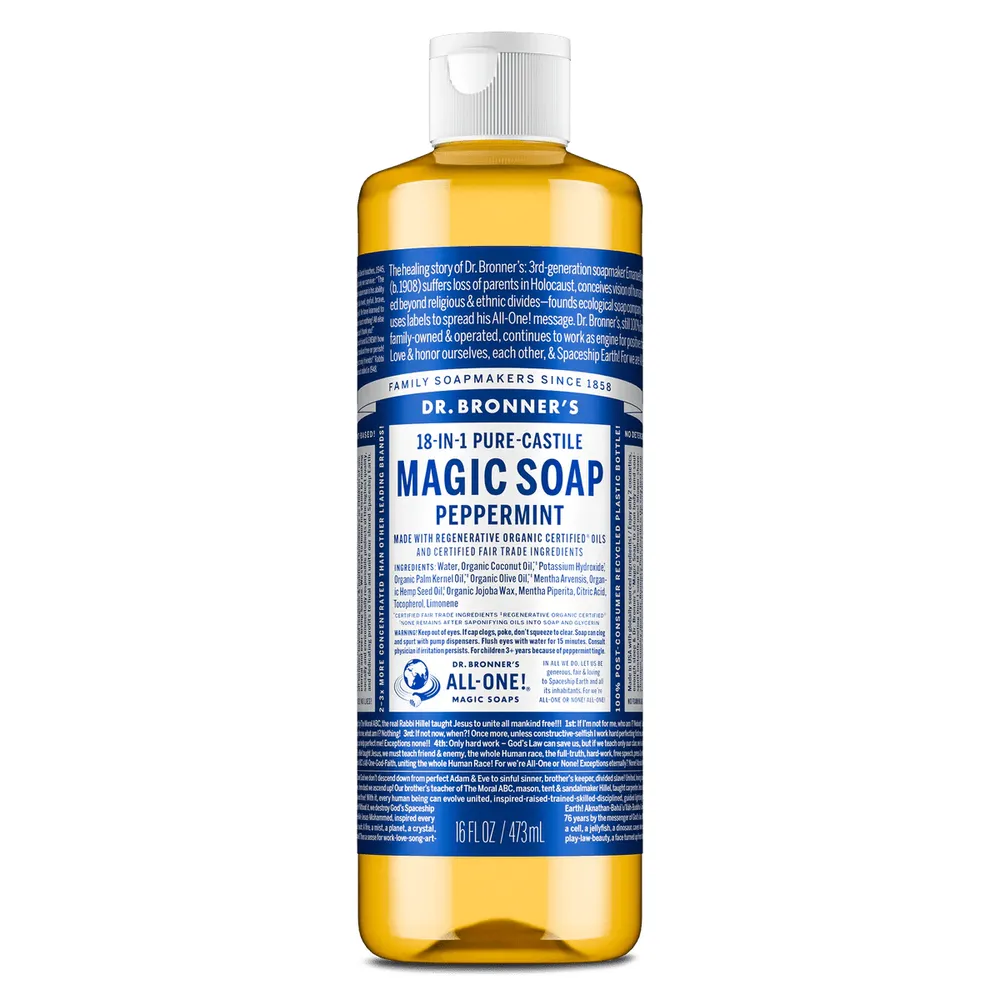 Dr. Bronner’s Pure-Castile Liquid Soap Variety Pack - 16 oz - Image 2