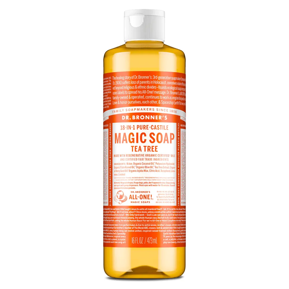 Dr. Bronner’s Pure-Castile Liquid Soap Variety Pack - 16 oz - Image 4