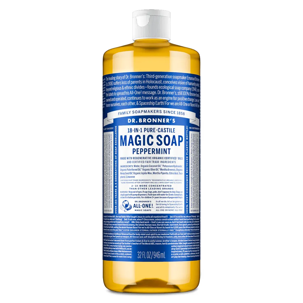 Dr. Bronner’s Pure-Castile Liquid Soap Variety Pack - 32oz - Image 2