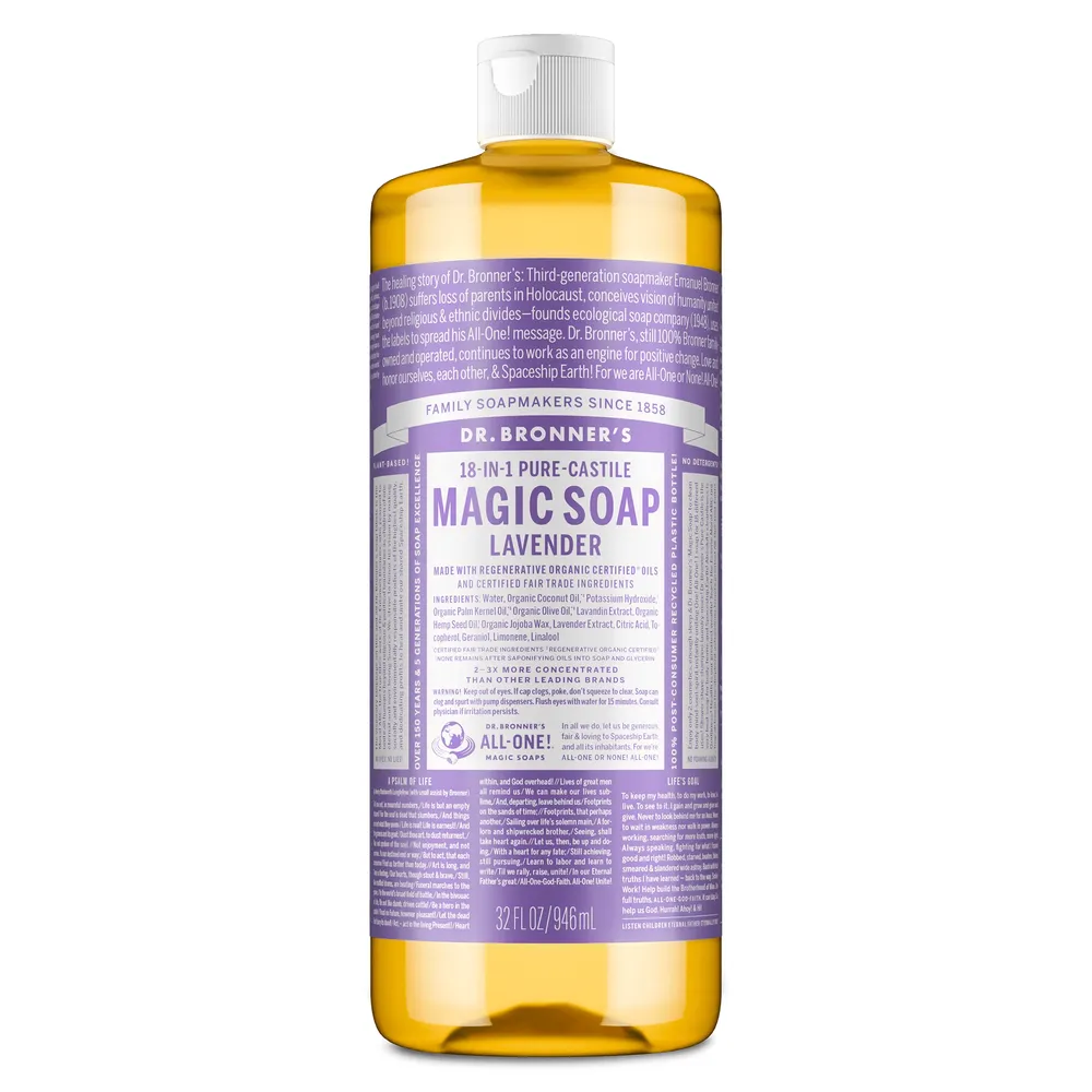Dr. Bronner’s Pure-Castile Liquid Soap Variety Pack - 32oz - Image 3