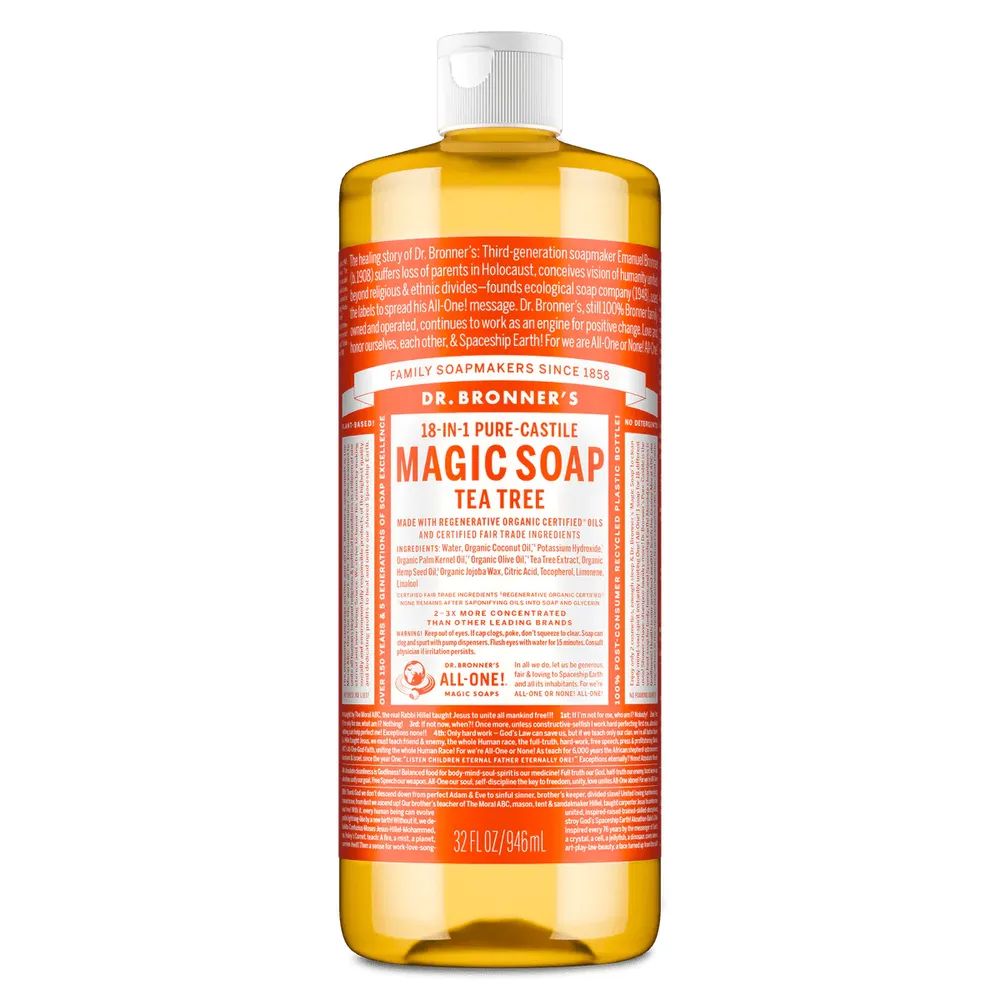 Dr. Bronner’s Pure-Castile Liquid Soap Variety Pack - 32oz - Image 4