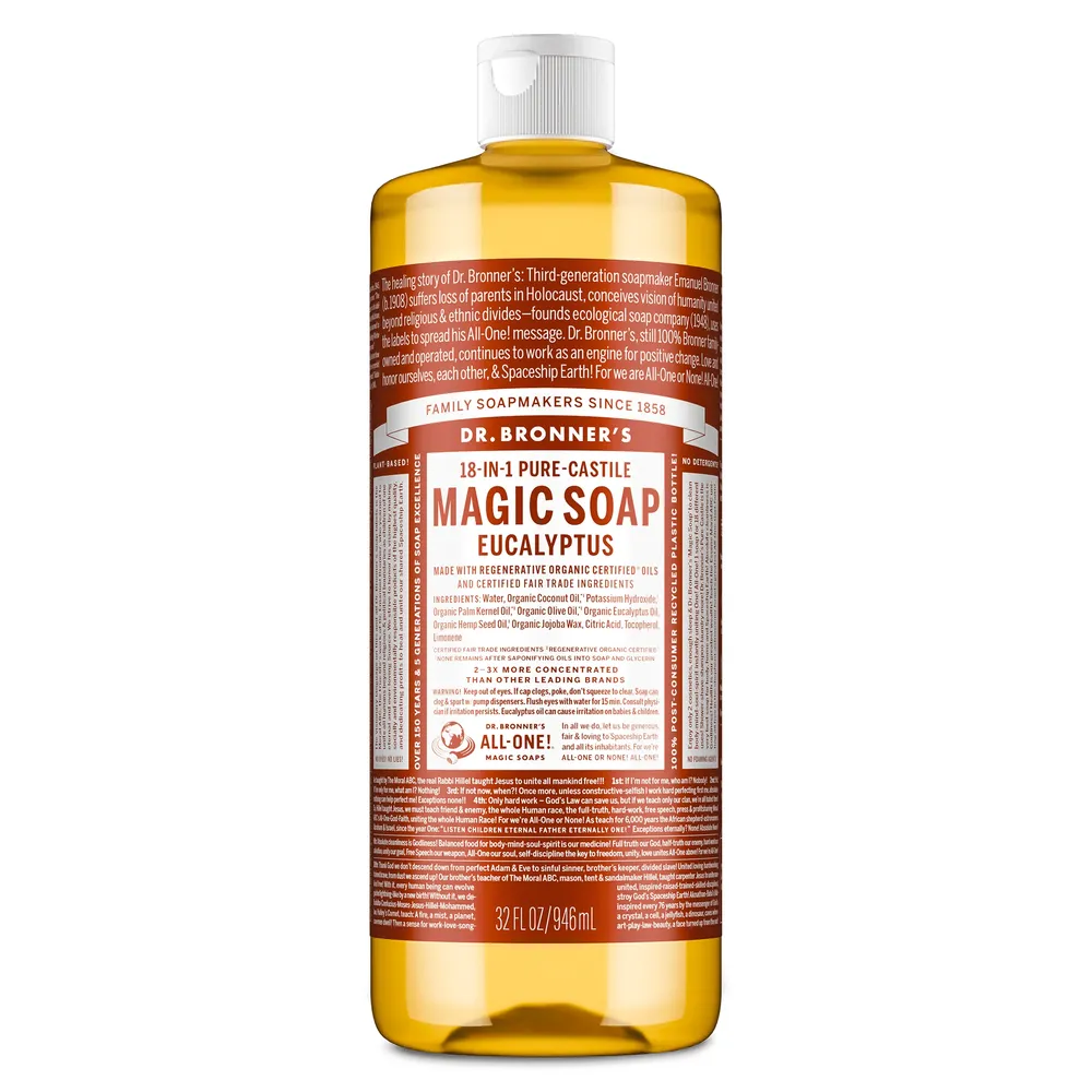 Dr. Bronner’s Pure-Castile Liquid Soap Variety Pack - 32oz - Image 5