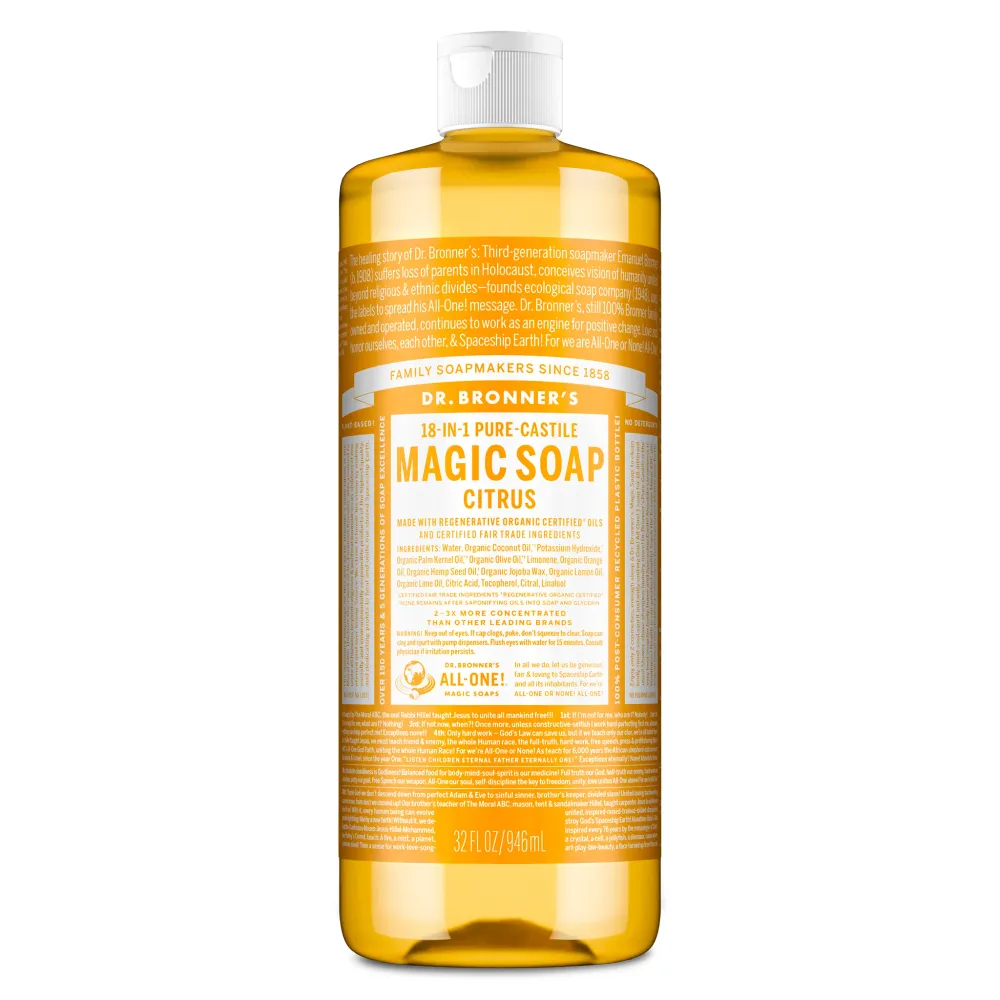Dr. Bronner’s Pure-Castile Liquid Soap Variety Pack - 32oz - Image 9