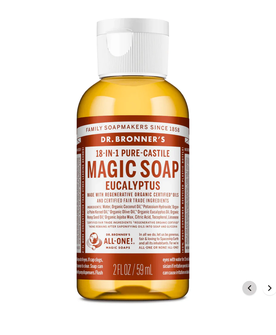 Dr. Bronner's Pure-Castile Liquid Soap - 2 oz - Image 4