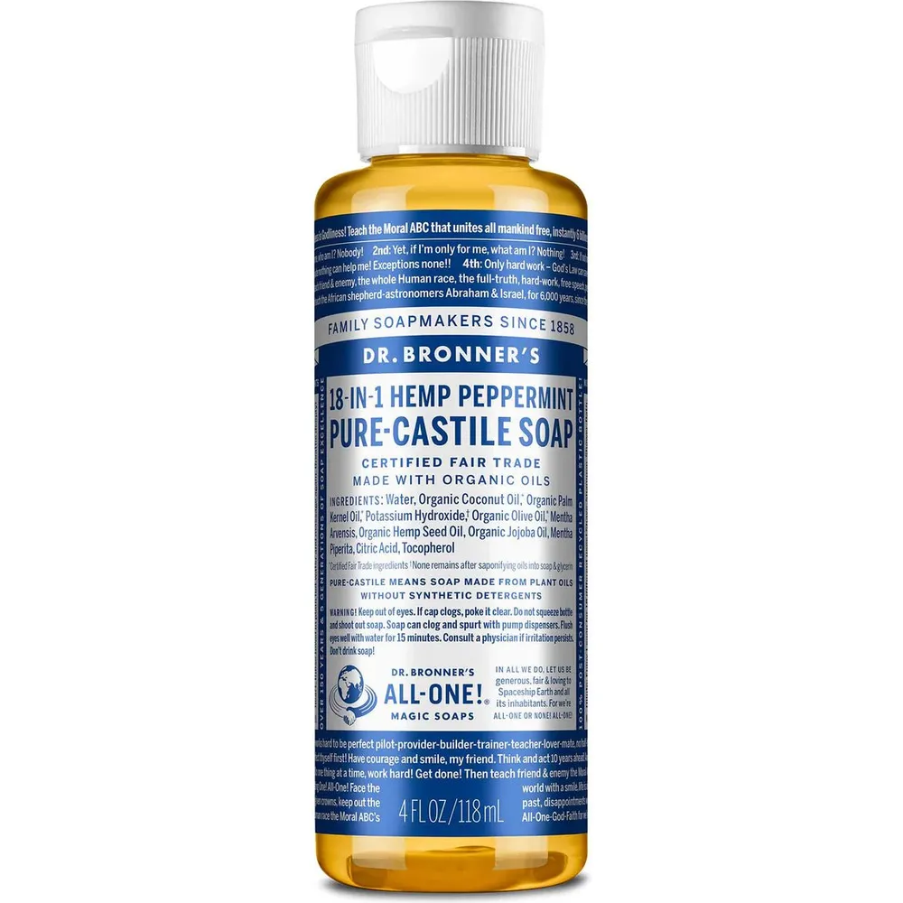 Dr. Bronner's Pure-Castile Liquid Soap Variety Pack - 4 oz - Image 2